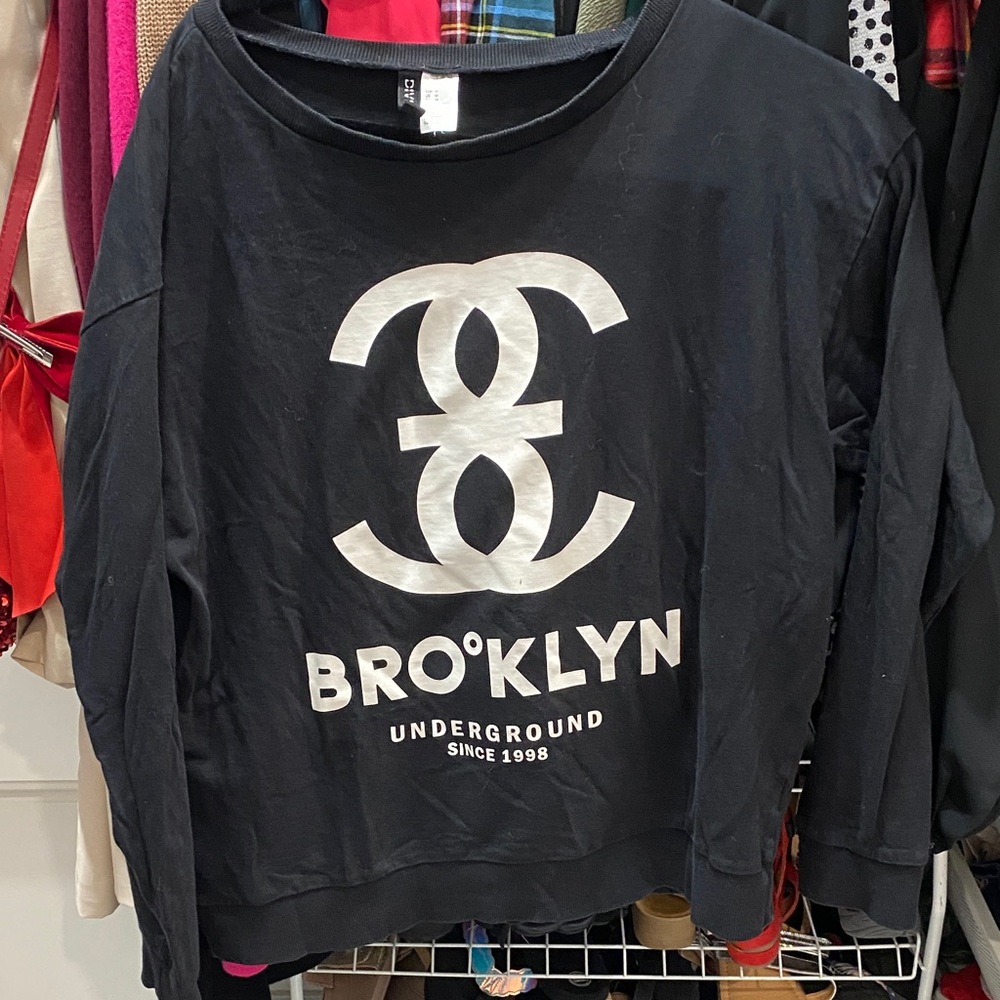 Black Brooklyn Underground Sweatshirt